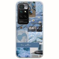 Aesthetic Blue Xiaomi Redmi 10 Flexible TPU (Διάφανη Σιλικόνη)