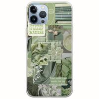Aesthetic Green iPhone 12 Pro Flexible TPU (Διάφανη Σιλικόνη)