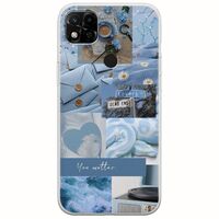 Aesthetic Blue Xiaomi Redmi 10A Flexible TPU (Διάφανη Σιλικόνη)