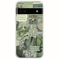 Aesthetic Green Google Pixel 6a 5G Flexible TPU (Διάφανη Σιλικόνη)