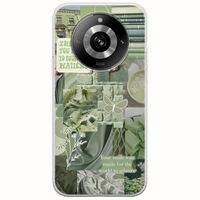 Aesthetic Green Realme 11 Pro 5G Flexible TPU (Διάφανη Σιλικόνη)