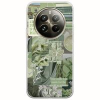 Aesthetic Green Realme 12 Pro Plus 5G Flexible TPU (Διάφανη Σιλικόνη)