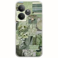 Aesthetic Green Realme GT 6T 5G Flexible TPU (Διάφανη Σιλικόνη)
