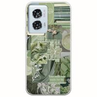 Aesthetic Green Motorola Edge 50 Fusion 5G Flexible TPU (Διάφανη Σιλικόνη)