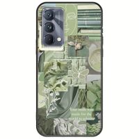 Aesthetic Green Realme GT 5G Black TPU (Μαύρη Σιλικόνη)