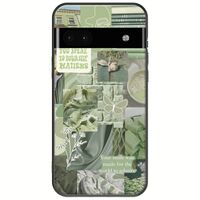 Aesthetic Green Google Pixel 6a 5G Black TPU (Μαύρη Σιλικόνη)