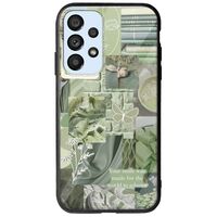 Aesthetic Green Samsung Galaxy A53 5G Groove TPU (Tempered Glass και TPU)