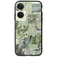 Aesthetic Green OnePlus Nord 3 5G Groove TPU (Tempered Glass και TPU)