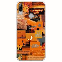 Aesthetic Orange Huawei P Smart Z Flexible TPU (Διάφανη Σιλικόνη)