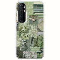 Aesthetic Green Xiaomi Mi Note 10 Lite Flexible TPU (Διάφανη Σιλικόνη)