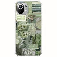Aesthetic Green Xiaomi Mi 11 Lite / 11 Lite NE / 5G Flexible TPU (Διάφανη Σιλικόνη)