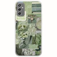 Aesthetic Green Samsung Galaxy M13 4G Flexible TPU (Διάφανη Σιλικόνη)