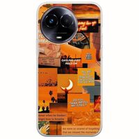 Aesthetic Orange Realme 11 5G Flexible TPU (Διάφανη Σιλικόνη)