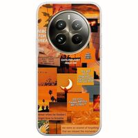 Aesthetic Orange Realme 12 Pro 5G Flexible TPU (Διάφανη Σιλικόνη)