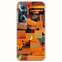 Aesthetic Orange Realme C65 4G Flexible TPU (Διάφανη Σιλικόνη)