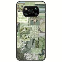 Aesthetic Green Xiaomi Poco X3 NFC / X3 Pro Black TPU (Μαύρη Σιλικόνη)