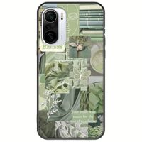 Aesthetic Green Xiaomi Poco F3 Black TPU (Μαύρη Σιλικόνη)