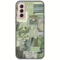 Aesthetic Green Samsung Galaxy S22 Black TPU (Μαύρη Σιλικόνη)