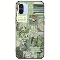 Aesthetic Green Xiaomi Redmi A2 Black TPU (Μαύρη Σιλικόνη)