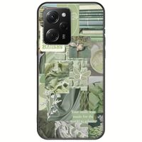 Aesthetic Green Xiaomi Poco X5 Pro 5G Black TPU (Μαύρη Σιλικόνη)