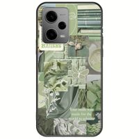 Aesthetic Green Xiaomi Poco X5 5G Black TPU (Μαύρη Σιλικόνη)