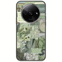 Aesthetic Green Xiaomi Redmi A3 Black TPU (Μαύρη Σιλικόνη)