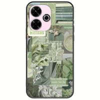 Aesthetic Green Xiaomi Redmi 13 4G Black TPU (Μαύρη Σιλικόνη)