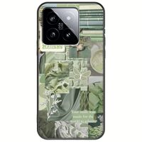 Aesthetic Green Xiaomi 14T 5G Black TPU (Μαύρη Σιλικόνη)