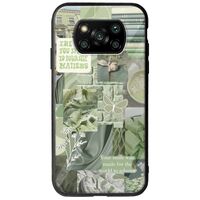 Aesthetic Green Xiaomi Poco X3 NFC / X3 Pro Groove TPU (Tempered Glass και TPU)