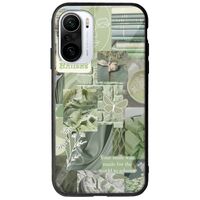 Aesthetic Green Xiaomi Poco F3 Groove TPU (Tempered Glass και TPU)