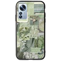Aesthetic Green Xiaomi 12 Pro Groove TPU (Tempered Glass και TPU)
