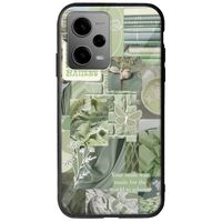 Aesthetic Green Xiaomi Redmi Note 12 5G Groove TPU (Tempered Glass και TPU)