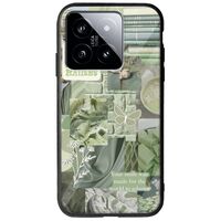 Aesthetic Green Xiaomi 14T 5G Groove TPU (Tempered Glass και TPU)