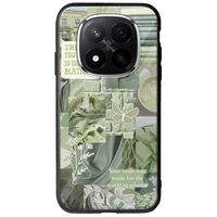 Aesthetic Green Xiaomi Redmi Note 14 Pro 5G Groove TPU (Tempered Glass και TPU)