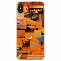 Aesthetic Orange Xiaomi Mi A2 Lite Flexible TPU (Διάφανη Σιλικόνη)