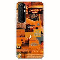 Aesthetic Orange Xiaomi Mi Note 10 Lite Flexible TPU (Διάφανη Σιλικόνη)
