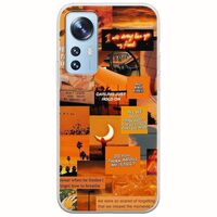Aesthetic Orange Xiaomi 12 / 12X Flexible TPU (Διάφανη Σιλικόνη)