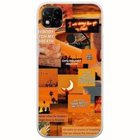 Aesthetic Orange Xiaomi Redmi 10A Flexible TPU (Διάφανη Σιλικόνη)