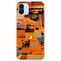 Aesthetic Orange Xiaomi Redmi A2 Flexible TPU (Διάφανη Σιλικόνη)
