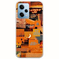 Aesthetic Orange Xiaomi Redmi Note 12 4G Flexible TPU (Διάφανη Σιλικόνη)