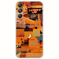 Aesthetic Orange Samsung Galaxy A05s Flexible TPU (Διάφανη Σιλικόνη)