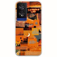 Aesthetic Orange TCL 40 NXTPAPER 4G Flexible TPU (Διάφανη Σιλικόνη)