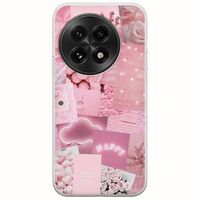 Aesthetic Pink OnePlus 13 5G Flexible TPU (Διάφανη Σιλικόνη)