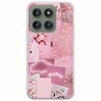 Aesthetic Pink Motorola Edge 60 Fusion 5G Flexible TPU (Διάφανη Σιλικόνη)