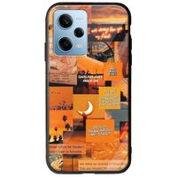 Aesthetic Orange Xiaomi Redmi Note 12 4G Groove TPU (Tempered Glass και TPU)