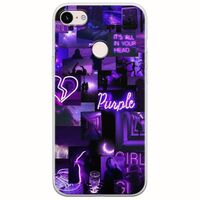 Aesthetic Purple Google Pixel 3XL Flexible TPU (Διάφανη Σιλικόνη)