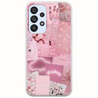 Aesthetic Pink Samsung Galaxy A53 5G Flexible TPU (Διάφανη Σιλικόνη)