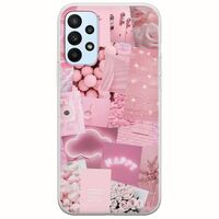 Aesthetic Pink Samsung Galaxy A23 5G Flexible TPU (Διάφανη Σιλικόνη)
