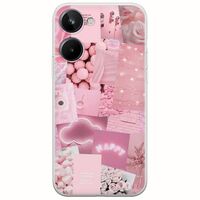 Aesthetic Pink Realme 10 4G Flexible TPU (Διάφανη Σιλικόνη)