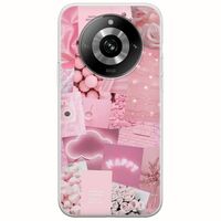 Aesthetic Pink Realme 11 Pro 5G Flexible TPU (Διάφανη Σιλικόνη)